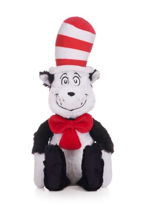 (Mis 6+) THE CAT IN THE HAT Peluche 45cm…x